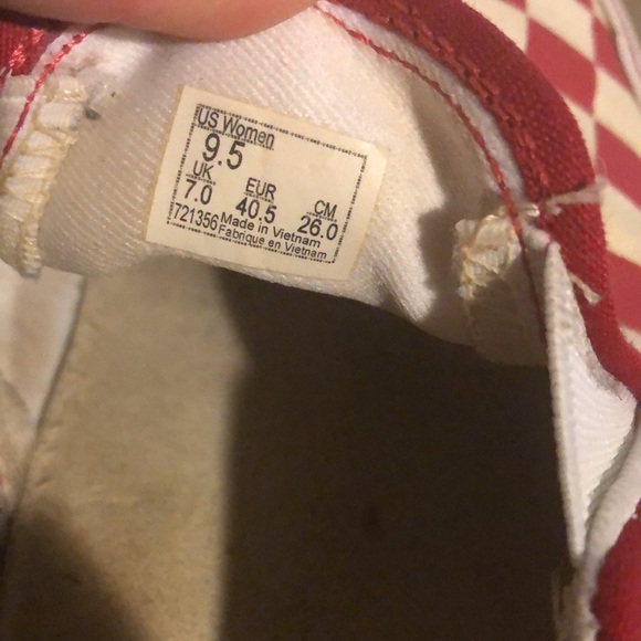 Vans. Size 9.5. Barely worn. - Picture 4 of 4